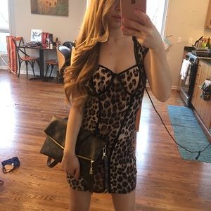 🖤Leopard print sexy stretchy dress🖤